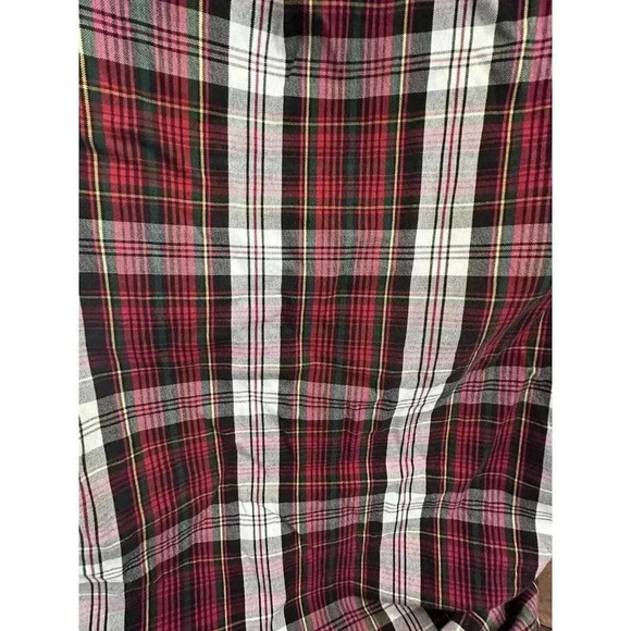 Men's Ralph Lauren Blue Label Size Large Red Plaid Button Down Long Sleeve Shirt - Picture 11 of 16